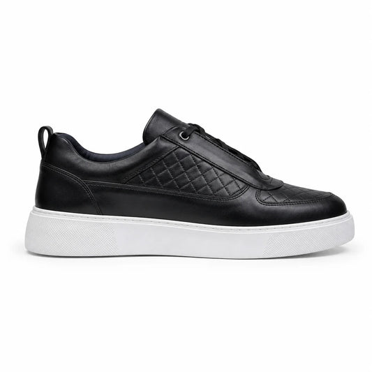 Sneaker Cuir Véritable Matelassé | VELCUIR